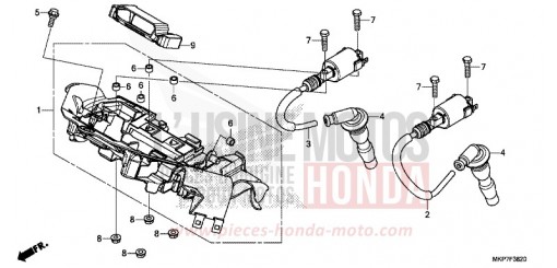 BOBINE D'ALLUMAGE CB500XAK de 2020